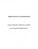 DIRECCIÓN Y CONTROL EN LA FAVORITA