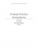 Trabajo Práctico Domiciliario Filosofía