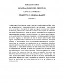 Generalidades del Derecho. CONCEPTO Y GENERALIDADES