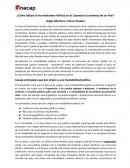 ¿Cómo Influye la Incertidumbre Política en la Coyuntura Económica de un País?