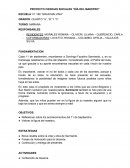 PROYECTO CIENCIAS SOCIALES “DÍA DEL MAESTRO”