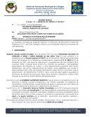 INFORME TÉCNICO G.A.M.LL. /C. I./JARDÍN DE LOS SUEÑOS