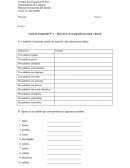 Guía de ortografía N° 1 – Ejercicios de ortografía acentual y literal