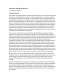 Fases del Proyecto. Análisis del Sistema