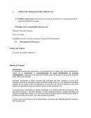 Proyecto de inversión de producción y comercialización de sopa deshidratada de pescado