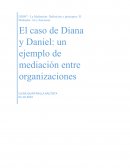 El caso de Diana y Daniel: un ejemplo de mediación entre organizaciones