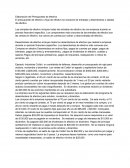Elaboración del Presupuesto de efectivo