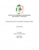 PEDAGOGIAS CRITICAS: BOURDIEU-PASSERON-FREIRE