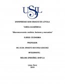 TAREA ACADÉMICA: “Macroeconomía: análisis, factores y mercados”