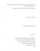 SISTEMA DE CUENTAS DE AHORRO, CREDITO Y FINANCIAMIENTO EN UN BANCO Y UNA COOPERATIVA. ANALISIS Y VALORACION DE OPERACIONES FINANCIERAS