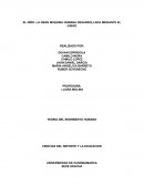 EL NIÑO: LA GRAN MAQUINA HUMANA DESARROLLADA MEDIANTE EL JUEGO