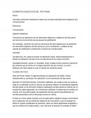 ELEMENTOS SUBJETIVOS DEL TIPO PENAL DOLO