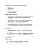 ORGANISMOS SUPERIORES DEL ORDEN SUPERIOR