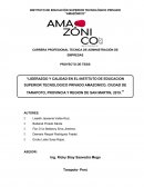El liderazgo y calidad en el Instituto de Educación Tecnológico Privado Amazónico, ciudad de Tarapoto