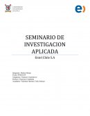 SEMINARIO DE INVESTIGACION APLICADA Entel Chile S.A