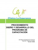 DISEÑO Y DESARROLLO DEL PROGRAMA DE CAPACITACIÓN SISTEMAS INTEGRADOS DE GESTIÓN