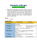 Innovacion proyecto Garmet with gps limitada