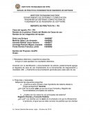 INGENIERÍA EN SISTEMAS COMPUTACIONALES FUNDAMENTOS DE INGENIERÍA DE SOFTWARE