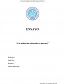 Las industrias culturales de internet