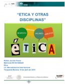 Etica y otra diciplinas