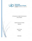 5 principios de la calidad total del servicio