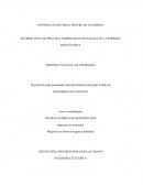 Control de materiales dentro de una obra electrica