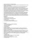 Gestion Estrategica Organizacional