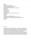 Origen de la ingeniería electrónica