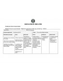 Planificación Diaria de Aprendizaje