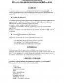 INSTRUCCIÓN TECNICA ENSAYO VISUAL DE MATERIALES METALICOS