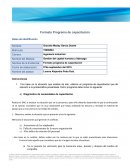 Capacitacion. Gestión del capital humano y liderazgo