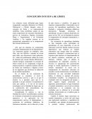 Concepcion intuitiva de limite