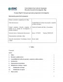 Proyecto de tortas de productos hidrobiologicos