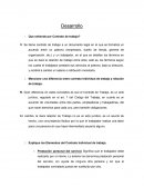 Que entiende por Contrato de trabajo?