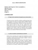 Proyecto: Postre saludables a base de la oca