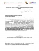 DECLARACIÓN JURADA DE ASUMIR EL COMPROMISO DE RESPONSABILIDAD SOCIAL