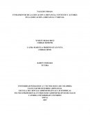 FUNDAMENTOS DE LA EDUCACION A DISTANCIA, CONTEXTO Y ACTORES EN LA EDUCACION A DISTANCIA Y VIRTUAL