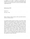 Informe enfermeria Mavalle