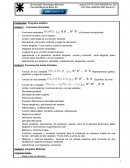 Contenidos: Programa analítico