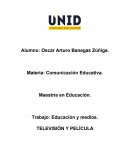 Educación y medios. TELEVISIÓN Y PELÍCULA