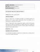 Método PERT y gráficas GANTT