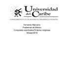 Problemas de México Conquistas espirituales/Órdenes religiosas