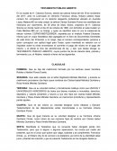 Testamento publico abierto