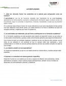 AUTOREFLEXIONES DESARROLLO HUMANO