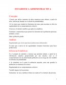 ESTADISTICA ADMINISTRACTIVA