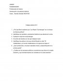 Los Reyes Taumaturgos. Trabajo práctico