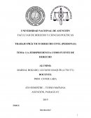 LA JURISPRUDENCIA COMO FUENTE DE DERECHO