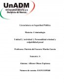 Diferencias entre personalidad criminal y culpabilidad penal