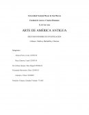 ARTE DE AMÉRICA ANTIGUA SEGUNDO INFORME DE INVESTIGACION