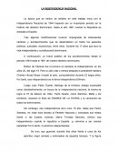 Independencia nacional